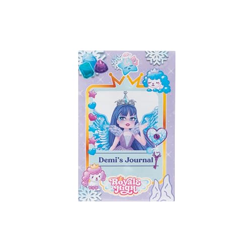 Image of Royale High 9 inch Fashion Doll - Demi The Ice Fairy, Wave 2, Series 2 - Fairy Journal, Comb, and Virtual Item Code Included - Amazon Exclusive - Ages 5+