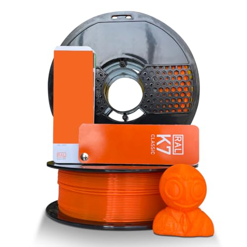 Image of NFIL3D Premium HS PLA+ Clear Orange - 3D Printing Filament | Compatible with All 3D Printers | 1.75mm | 1Kg Nett Weight