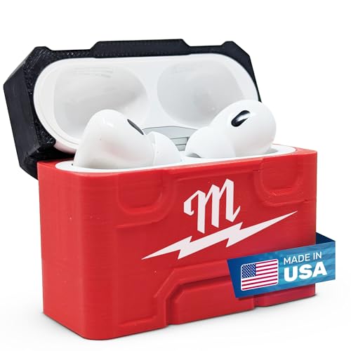 AirPod Pro 1 & 2 Case for Milwaukee Packout Durable Toolbox Design - Made in USA