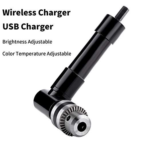 Perceuse à angle droit avec clé pour perçage stable 90°