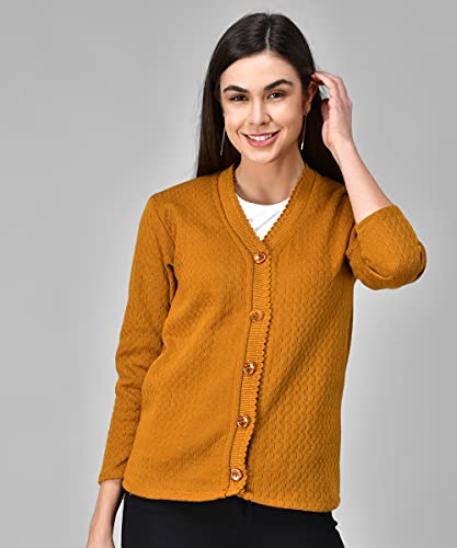 Image of eKools Women's Winterwear Woolen Sweater Cardigans
