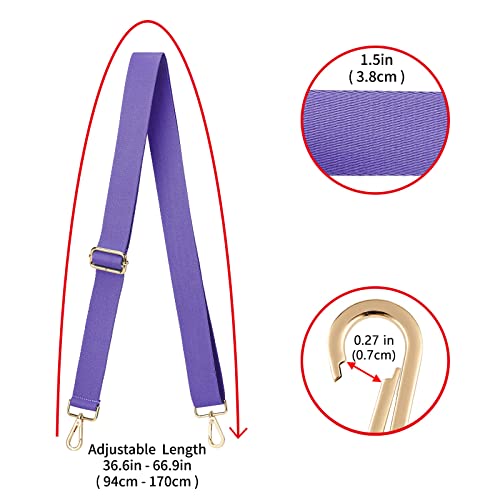 Image of ZOOEASS Wide Shoulder Strap (Solid),Adjustable Replacement Belt Crossbody Canvas Bag Handbag