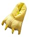 Minetom Adulte Unisexe Anime Animal Costume Cosplay Chaussures Souple en Peluche Slipper Pantoufle Onesie Fleece Halloween Chaussons Soirée de Déguisement (Jaune M (EU 35-38))