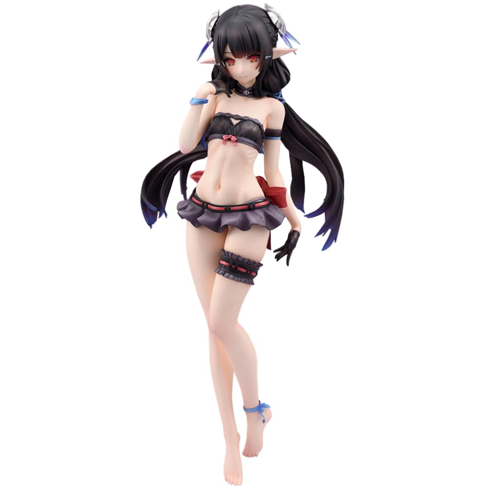 Annette Figurine Anime Illustration Personnage Figurine Maillot de Bain Fille Statue en PVC Sculpture à Collectionner Ornements de Bureau Cadeau Figurine 24 cm