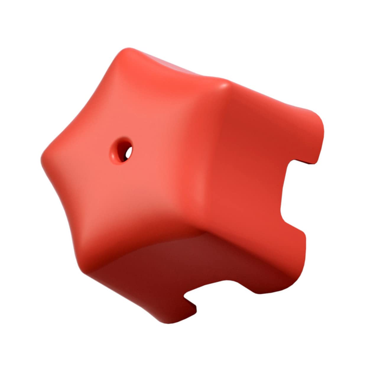 MUCKLILY 1pc Non-Slip Stool Anti- Slip Foot Rest Star Shape Stool Small Step Ladder Household Bench Toilet Potty Step Stool Thicken Counter Stool Pp Furniture Small Bench Baby Red