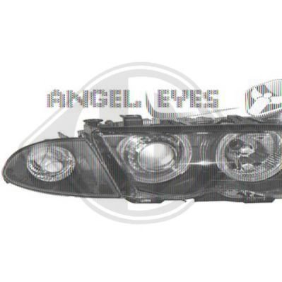 Tête LED Angel Eyes in. pro. 1214481 optique phare tuning auto