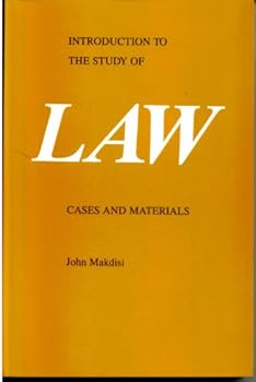 Paperback Introduction to the Study of Law: Cases and Materials Book
