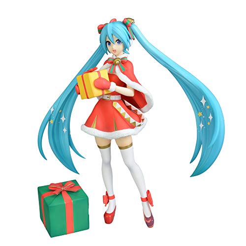 Sega Hatsune Miku Super Premium Action Figure Christmas 2019, 9" #TOP2
