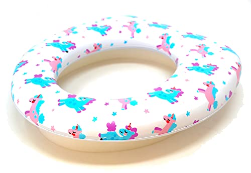 unicornios. Adaptador. Reductor de WC 29 X 27 CM entrenador de baño . entrenamiento para ir al baño, cubierta de espuma suave Cover