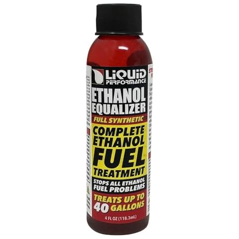 Liquid Performance - Ethanol Equalizer - 4 OZ - Full Synthetic Complete Gas Treatment - Cleans and Lubricates Fuel System - Stops Ethanol Fuel Problems Cover