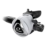 Oceanic Delta 5 2nd Stage Only | Breathing Regulator for Scuba Diving | Strong Cold-Water Performance | White