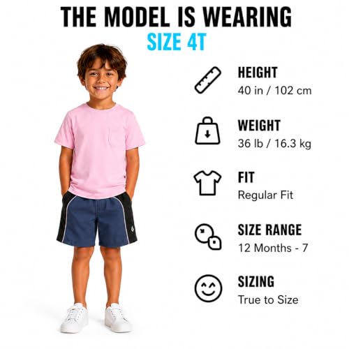 Image of Volcom Baby Boys Swim Set - 2 Piece Short Sleeve Swim Shirt Graphic Tees & Board Shorts - Infant Toddler Little Boys Swimsuit