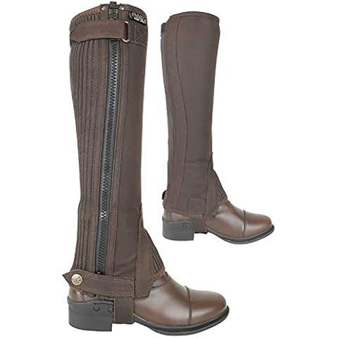 AK Washable Micro Suede Leather Half Chaps Cover