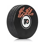 Bobby Brink Autographed Philadelphia Flyers Hockey Logo Puck with Orange Signature