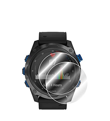 IPG for Garmin Descent Mk2 - Mk2i Hydrogel Screen Protector (2 Units) Invisible HD Clear Film Anti Scratch Guard-Smooth/Self-Healing/Bubble for Mk2/Mk2i