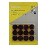 kallstrong f17004 m rutschend feutre-adhésive 20 mm Blister 12