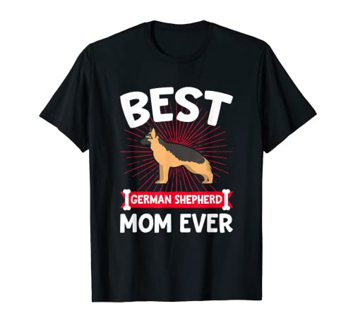 Mejor Pastor Alemán Mamá Nunca Camiseta