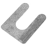 Healifty Höhenverstellbare U Förmige Ausgleichsscheibe aus Metall für Automobil Hebebühnen Robuste Nivellierplatte zur Präzisen Lastverteilung und Neigungsverstellung bei Fahrzeugwartung