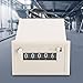 Hilitand Electromagnetic Pulse Counter 5 Digits Industrial Totalizer Digital Display CSK5-NKW (DC12V)