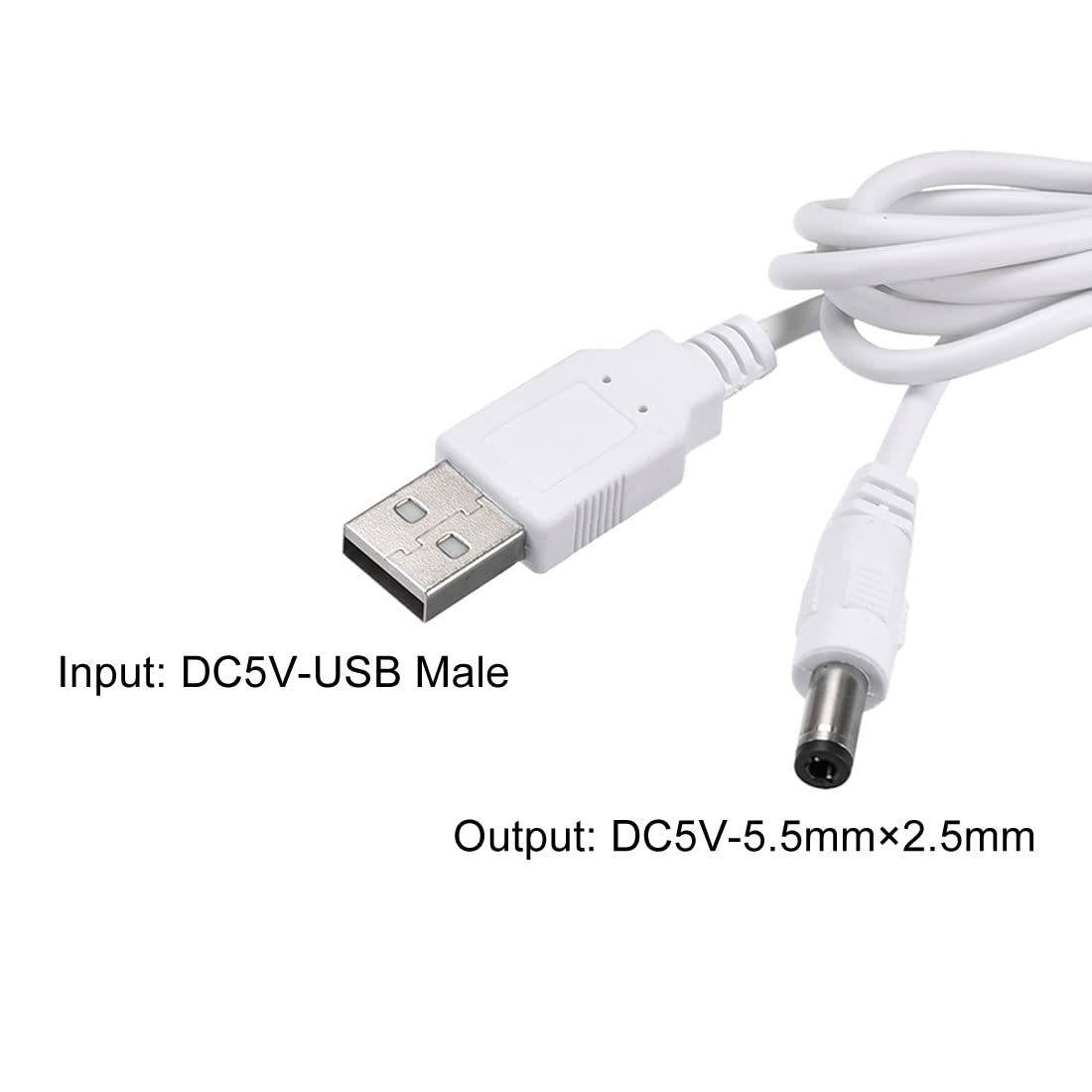 Sourcing Map Cavo USB C A DC 5.5x2.1 Mm – Ricarica Rapida PD 65W/12V/3A – 1.5m – Per Router, TV Box, Fotocamere - 2