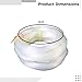 Nylon Fishing Line, 360Ft, 0.04 Thick, Low-Visibility, Abrasion-Resistant, Ideal for Anchoring and Casting