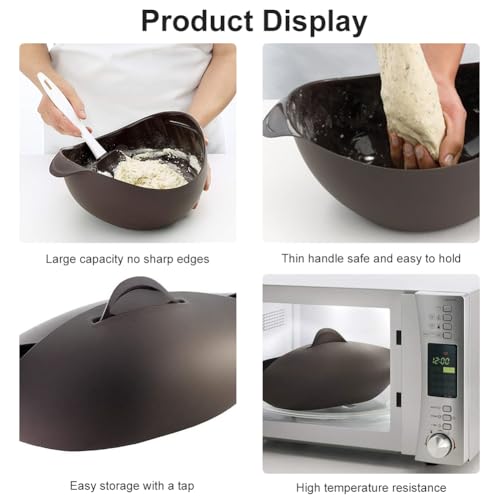 Restynic Silicone Loaf Pan with Steam Circulating Design, Non-Stick Baking Mold for Bread, Baguettes, Quiche & Meatloaf, Space-Saving & Dishwasher Safe - Thumbnail 3