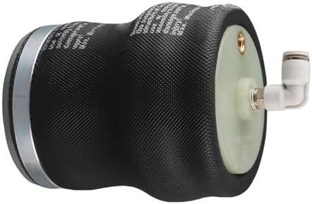 Truck Seat Air Spring Bag, 2.5mpa Rubber and Metal Air Ride Suspension Working Pressure 0.1-1.0mpa Universal Fit Shock Absorption for Semi Trucks
