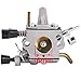Hipa FS250 Carburetor for STHIL FS250R FS120 FS120R FS200 FS200R FS202 FS300 FS350 BT120 BT120C BT121 SP200 FR350 FR450 FR480 TS200 String Trimmer