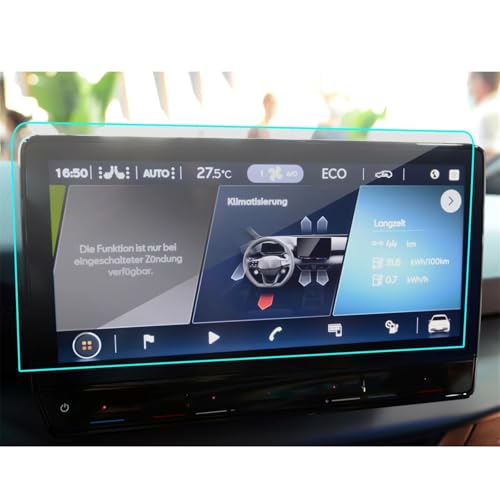 Film protecteur d'écran Cupra Born 2022 : fini les traces de doigts sur le GPS de voiture 12"