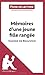 M&Atilde;&copy;moires d'une jeune fille rang&Atilde;&copy;e de Simone de Beauvoir (Fiche de lecture): Analyse compl&Atilde;&uml;te et r&Atilde;&copy;sum&Atilde;&copy; d&Atilde;&copy;taill&Atilde;&copy; de l'oeuvre (French Edition)