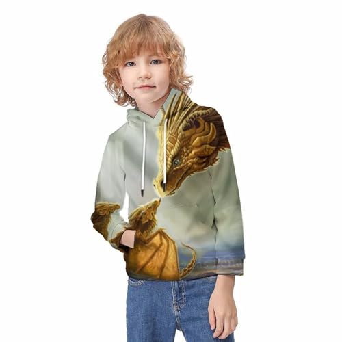 Sweat à capuche bébé Dragon veste légère à manches longues