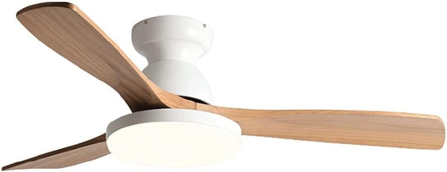 HXYSXHJUO Ceiling Fan Light with 3 Blades Lamp Remote Control for Living Room Bedroom Pendant Fixtures Home Decoration