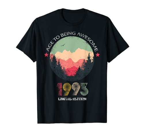 Retro vintage best of 1993 t awesome since birthday gifts T-Shirt