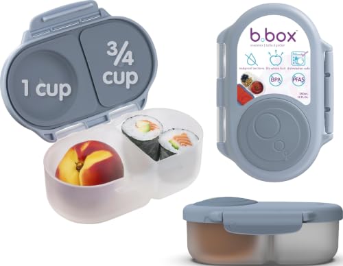 Image of b.box Snack Box, Snack Containers for Kids, Kids Lunch Box, Toddler Snacks