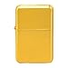 Thirsty Rhino Klik, Windproof Refillable Oil Wick Lighter with Vintage Flip Top and Aluminum Gift Case, Set of 4 (Assorted Colors)
