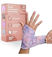 Activery Co. 2-pack Carpal Tunnel Brace for Women Wrist Wraps Wrist Support for Keyboard, Fitness...