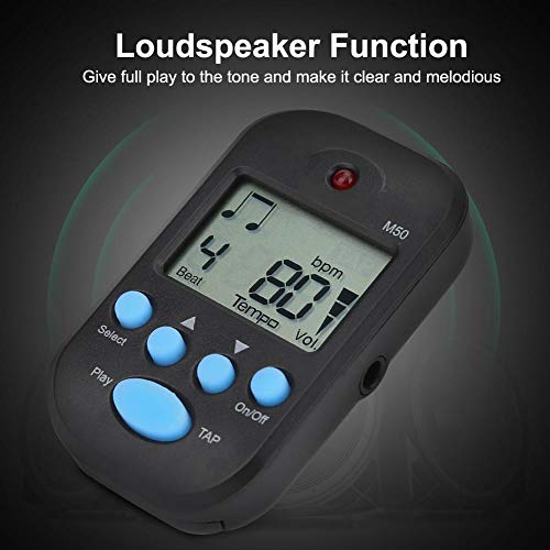 Alomejor Métronome Numérique Portable Multifonctionnel Clip-on Digital Beat Tempo Metronome pour Piano Violin Guitar… - Les Beatles, Paul McCartney, John Lennon, RIngo Starr, George Harrison Alomejor Métronome Numérique Portable Multifonctionnel Clip-on Digital Beat Tempo Metronome pour Piano Violin Guitar… – Image 3
