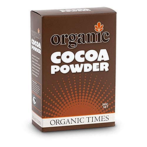 Organic Times Organic Cocoa Powder Packet, 200 g
