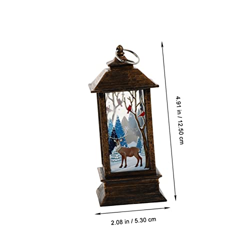 Amosfun 3 Pçs Lanterna De Chama Lanterna LED Brilho Suprimentos De Festa Decoração De Mesa Decoração