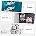 OHPHCALL 9pcs Wall Mounted Slipper Storage Rack No Punching Required Shoe Hanger for Bathroom Kitchen and Home Use Space Saving Design for All Families