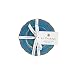 Le Cadeaux Antique Appetizer Plate (Set of 4), Blue