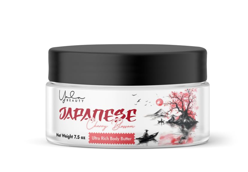 Japanese Cherry Blossom Ultra Rich Body Butter (8 oz, Japanese cherry Blossom)
