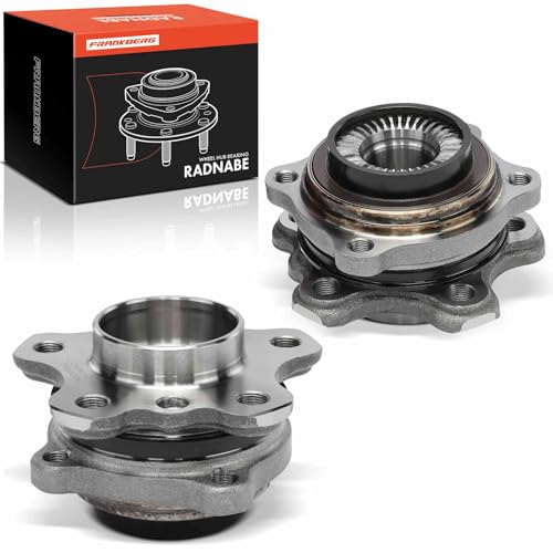 Frankberg 2x Wheel Bearing Hub Compatible with 5 Series F90 G30 M 550i xDrive 4.4L 2017-2019 X3 F97 G01 G08 xDriveM40i 3.0L 2017-2024 7 Series G70 740d xDrive Replace# 31206871193