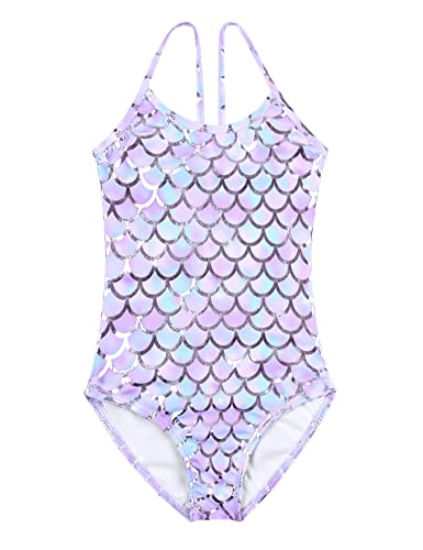 Image of Girls Swimsuits Unicorn Mermaid Bathing Suits for Kids One Piece Beach Clothes