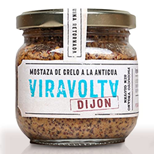 Mostaza a la Antigua de Grelo Dijon Viravolta 160 Gr Cover