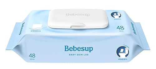Miniatura 11 de BEBESUP - Las toallitas para bebé #1 de Corea sin productos químicos agresivos - Toallitas hipoalergénicas sin perfume a base de agua, extra gruesas