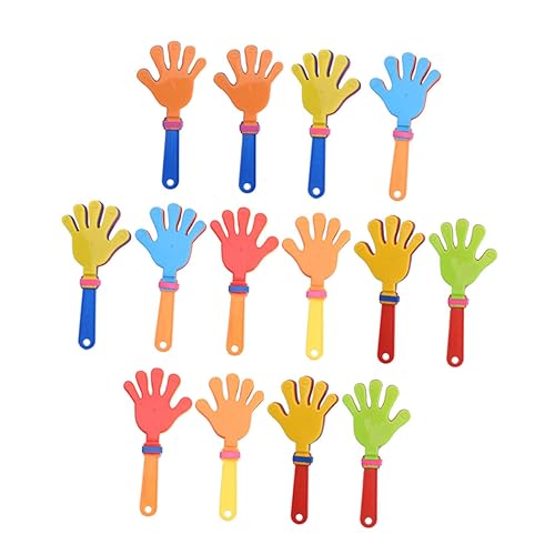 IMIKEYA Matraca Para Niños Pequeña De Plástico, Badajo De Mano Ligero y Ruidoso, Accesorios De Fiesta Para Celebraciones, Conciertos y Eventos, Pack De 20 Piezas