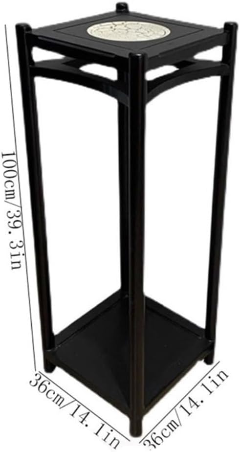 Vase Stand Wood Bonsai Rack, Zen Shelf Living Room Furniture Decorative Potted Plant Stand