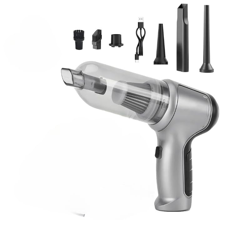 Gesto 3 in 1 Portable Cordless Car Vacuum Cleaner Wireless – High...