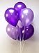 100pcs Dark Purple and Light Purple Balloon Clearance - Latex 10